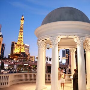 Boda en gazebo Romano